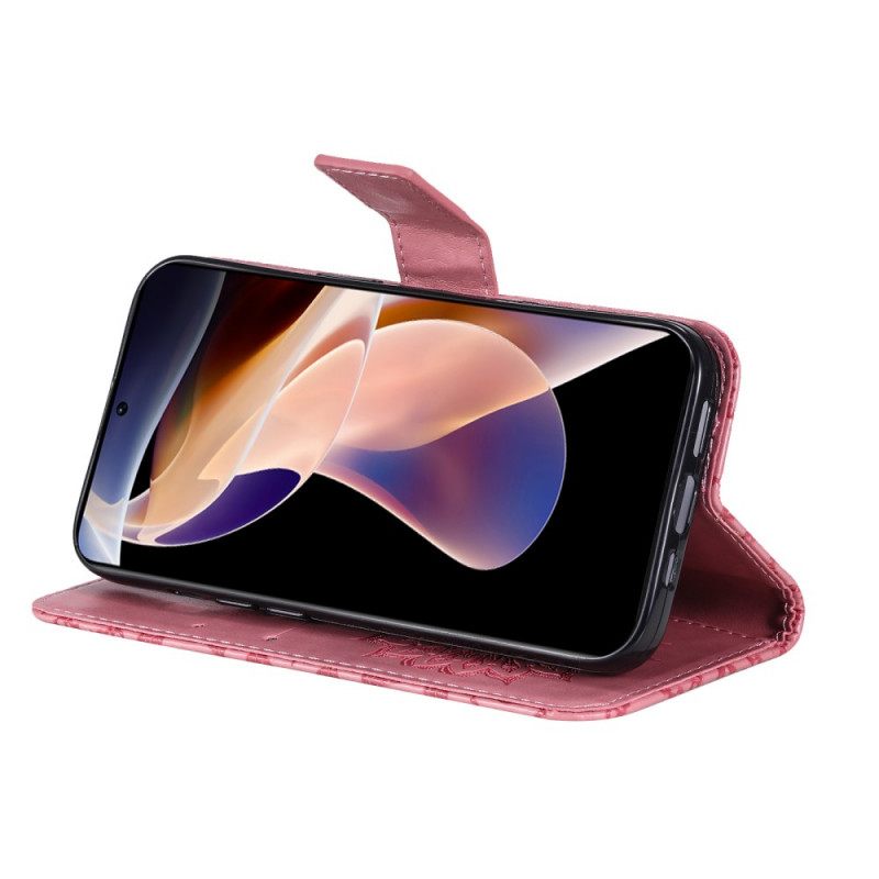 Kotelot Xiaomi Redmi Note 11 Pro Plus 5G Auringonkukka