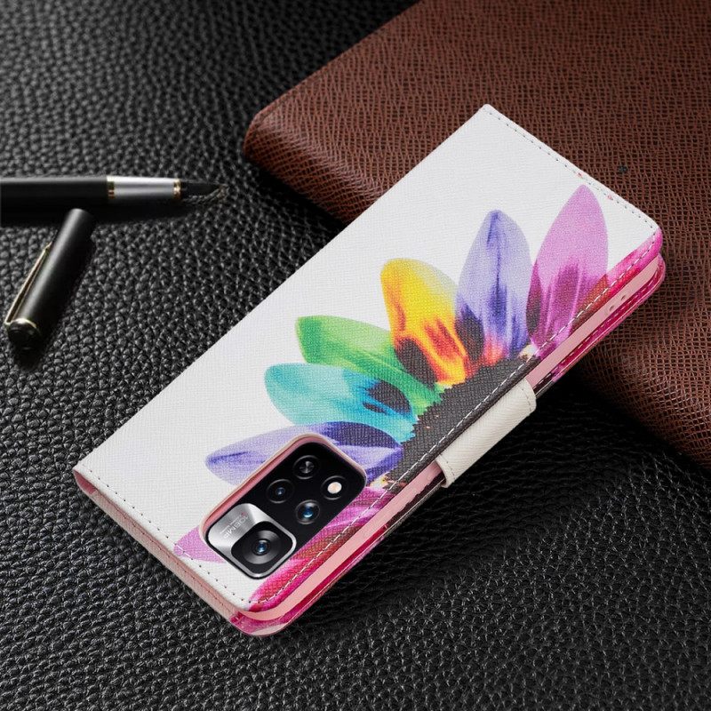 Kotelot Xiaomi Redmi Note 11 Pro Plus 5G Flower Watercolour