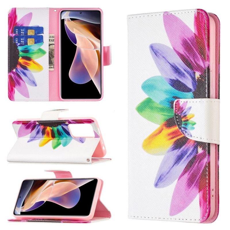 Kotelot Xiaomi Redmi Note 11 Pro Plus 5G Flower Watercolour