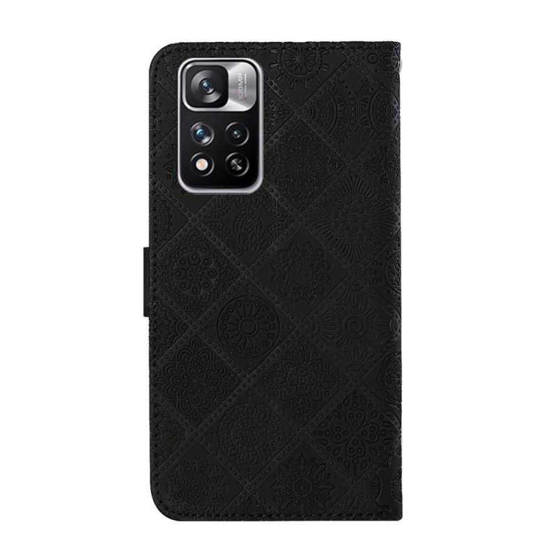 Kotelot Xiaomi Redmi Note 11 Pro Plus 5G Pattern Tapestry