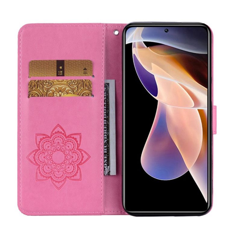 Kotelot Xiaomi Redmi Note 11 Pro Plus 5G Pöllömandala Ja Charm