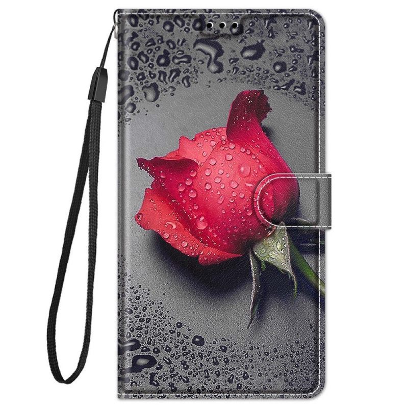 Kotelot Xiaomi Redmi Note 11 Pro Plus 5G Roses Kaulanauhalla