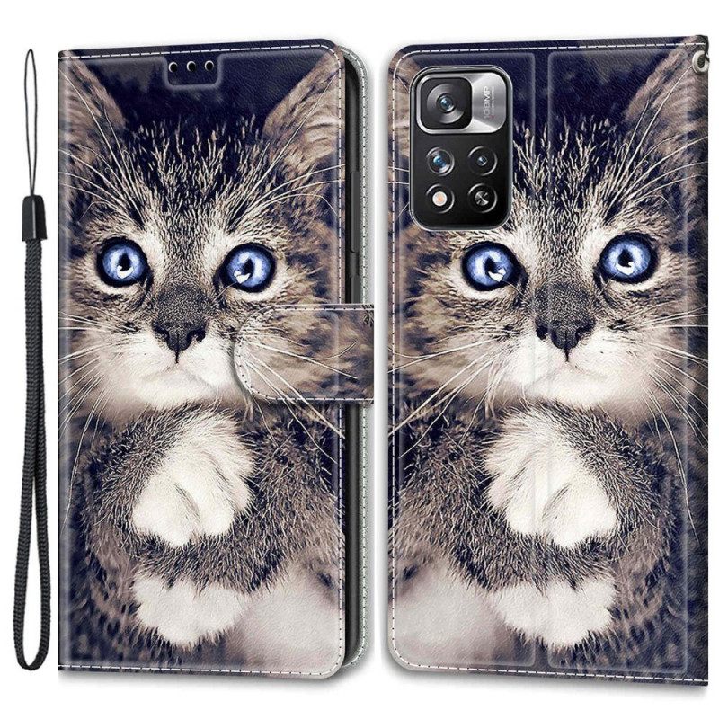 Kotelot Xiaomi Redmi Note 11 Pro Plus 5G Suojaketju Kuori Thong Cats Fani