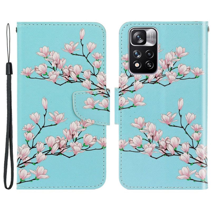 Kotelot Xiaomi Redmi Note 11 Pro Plus 5G Suojaketju Kuori Thong Tree
