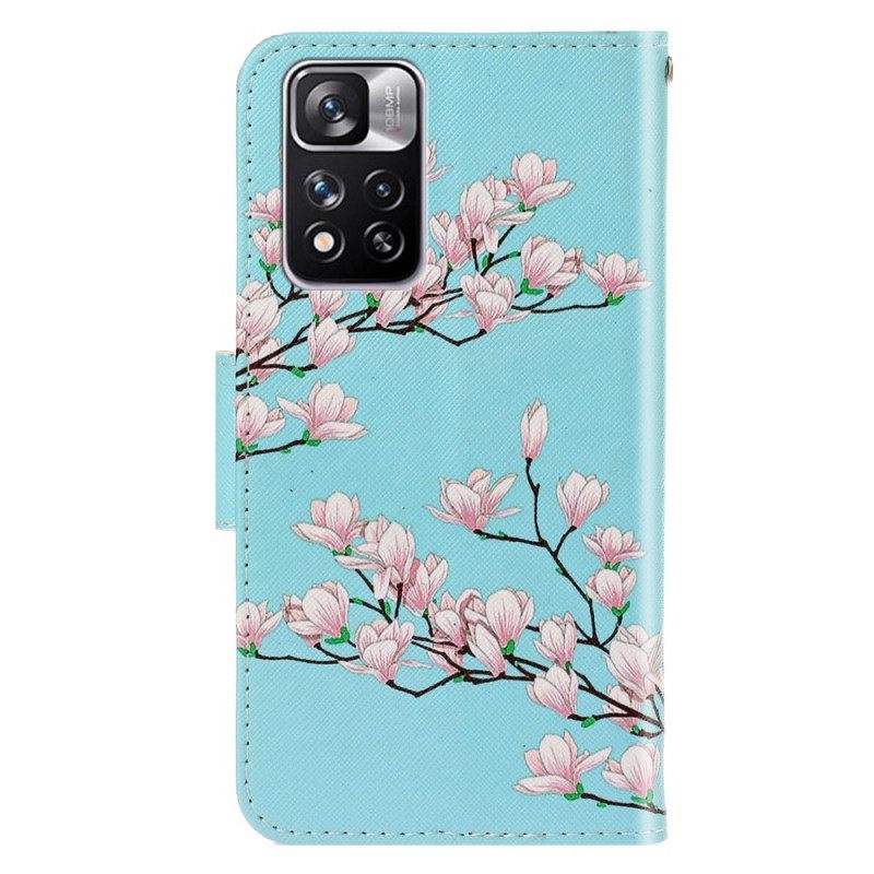 Kotelot Xiaomi Redmi Note 11 Pro Plus 5G Suojaketju Kuori Thong Tree