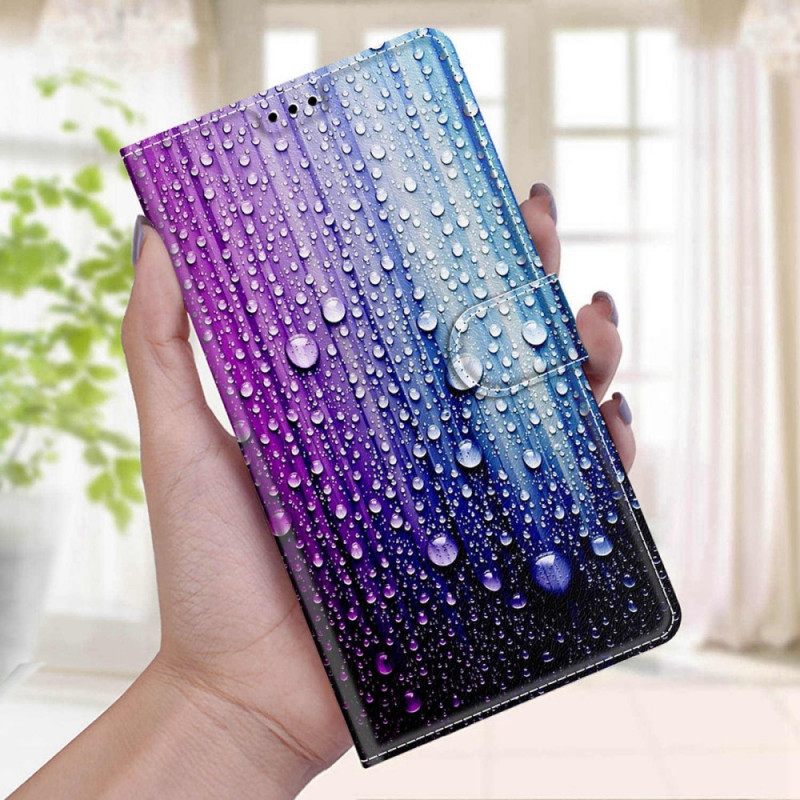 Kotelot Xiaomi Redmi Note 11 Pro Plus 5G Vesipisarat Kaulanauhalla