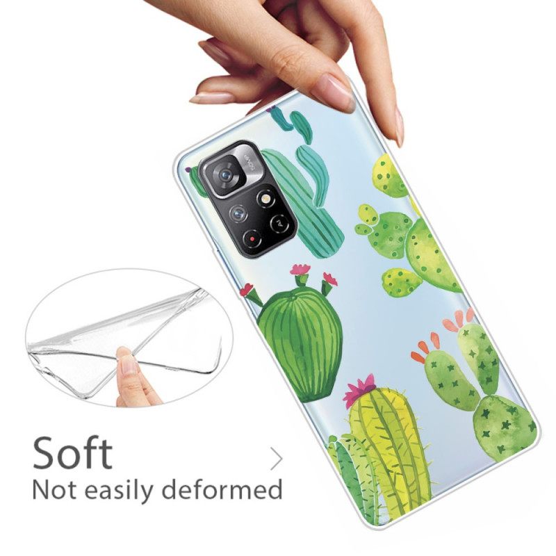 Kuori Xiaomi Redmi Note 11 Pro Plus 5G Cacti Watercolour