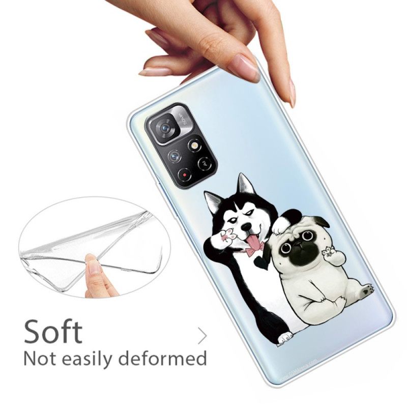 Kuori Xiaomi Redmi Note 11 Pro Plus 5G Hauskat Koirat
