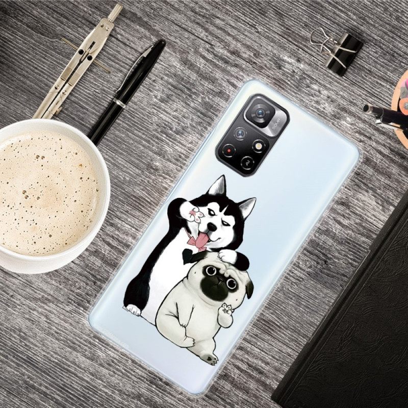 Kuori Xiaomi Redmi Note 11 Pro Plus 5G Hauskat Koirat