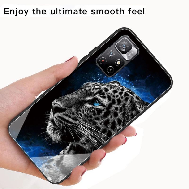 Kuori Xiaomi Redmi Note 11 Pro Plus 5G Karkaistua Lasia Kissan Kasvot