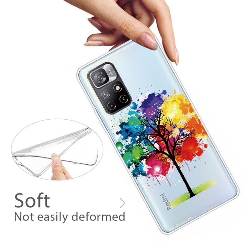 Kuori Xiaomi Redmi Note 11 Pro Plus 5G Läpinäkyvä Akvarellipuu