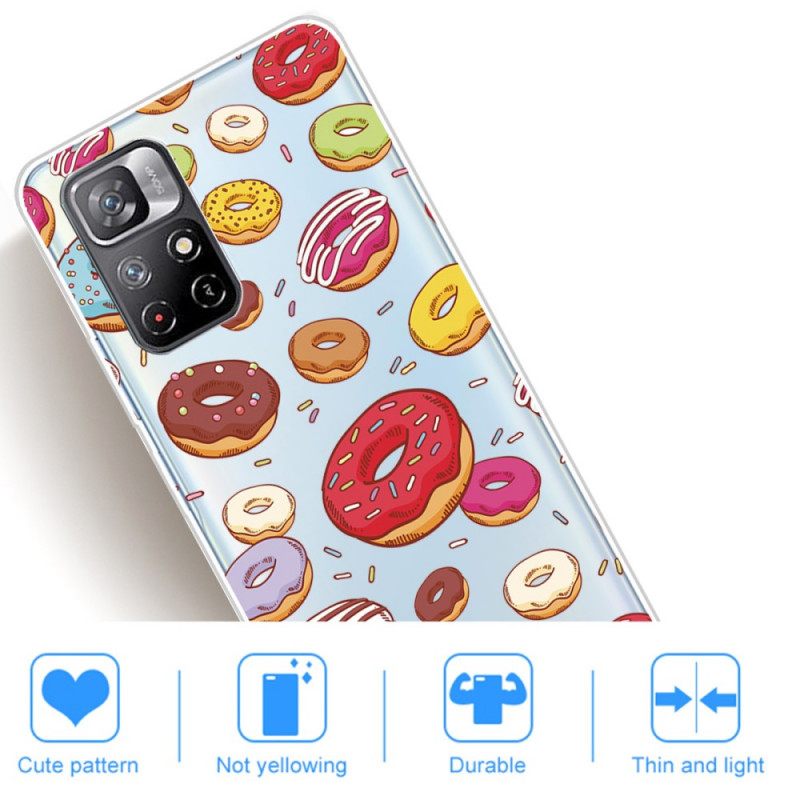 Kuori Xiaomi Redmi Note 11 Pro Plus 5G Love Donuts