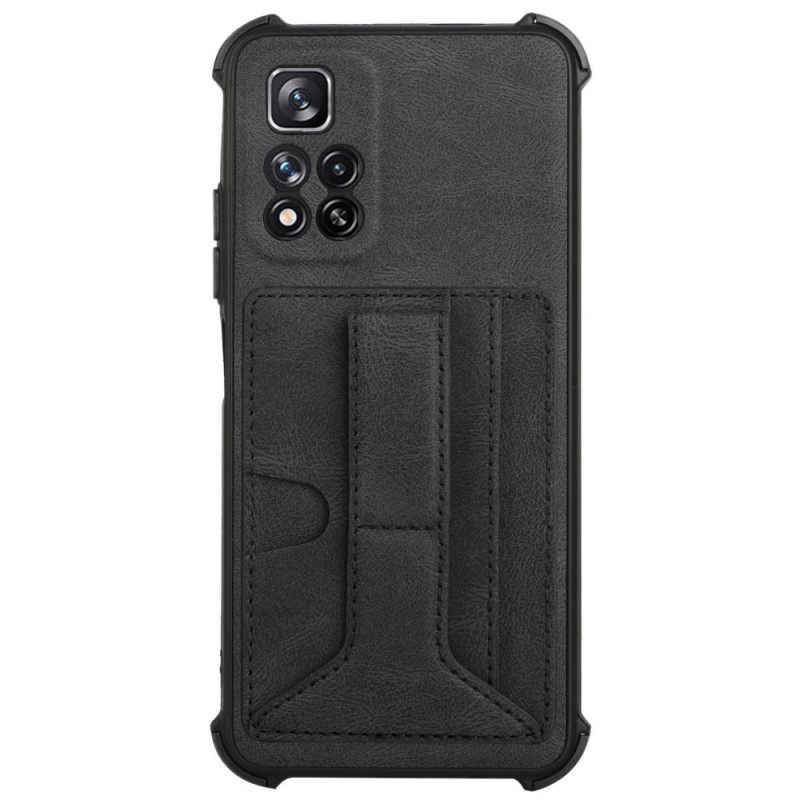 Kuori Xiaomi Redmi Note 11 Pro Plus 5G Nahkapidike Ja Korttipidike