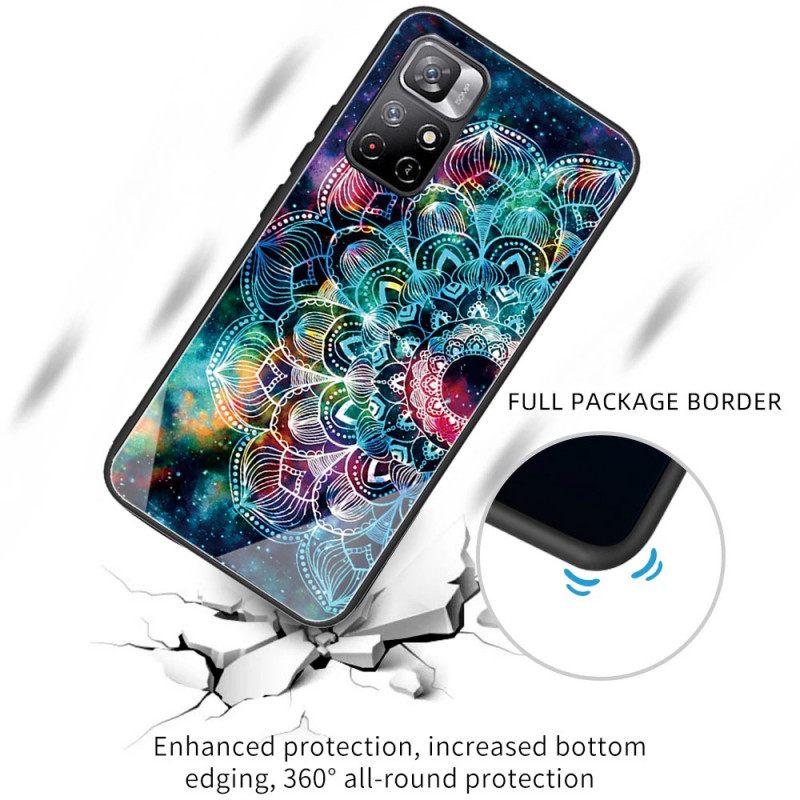 Kuori Xiaomi Redmi Note 11 Pro Plus 5G Tempered Glass Mandala