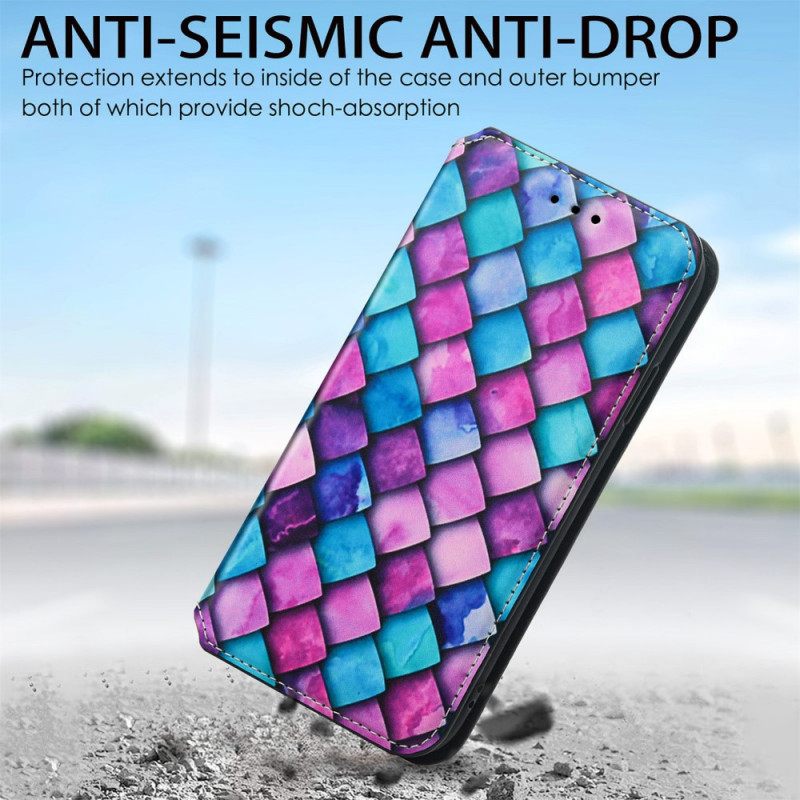 Puhelinkuoret Xiaomi Redmi Note 11 Pro Plus 5G Kotelot Flip Design Rfid Caseneo