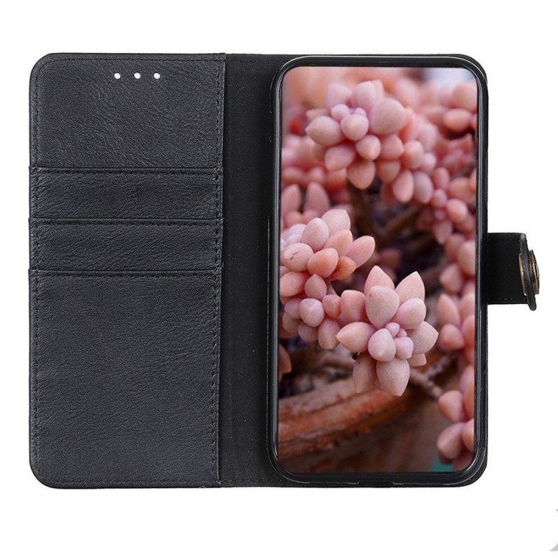Kotelot Poco F4 Faux Leather Retro Khazneh