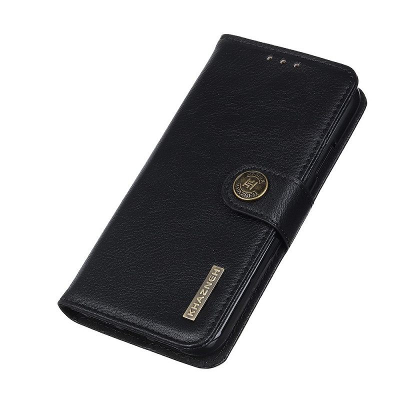 Kotelot Poco F4 Faux Leather Retro Khazneh