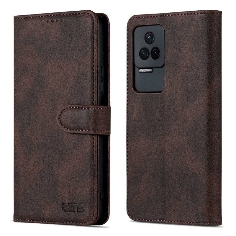 Kotelot Poco F4 Style Leather Azns