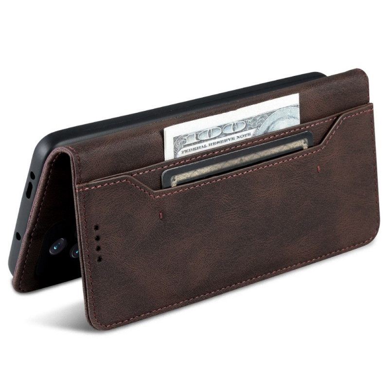 Kotelot Poco F4 Style Leather Azns