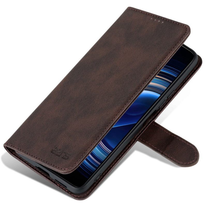 Kotelot Poco F4 Style Leather Azns