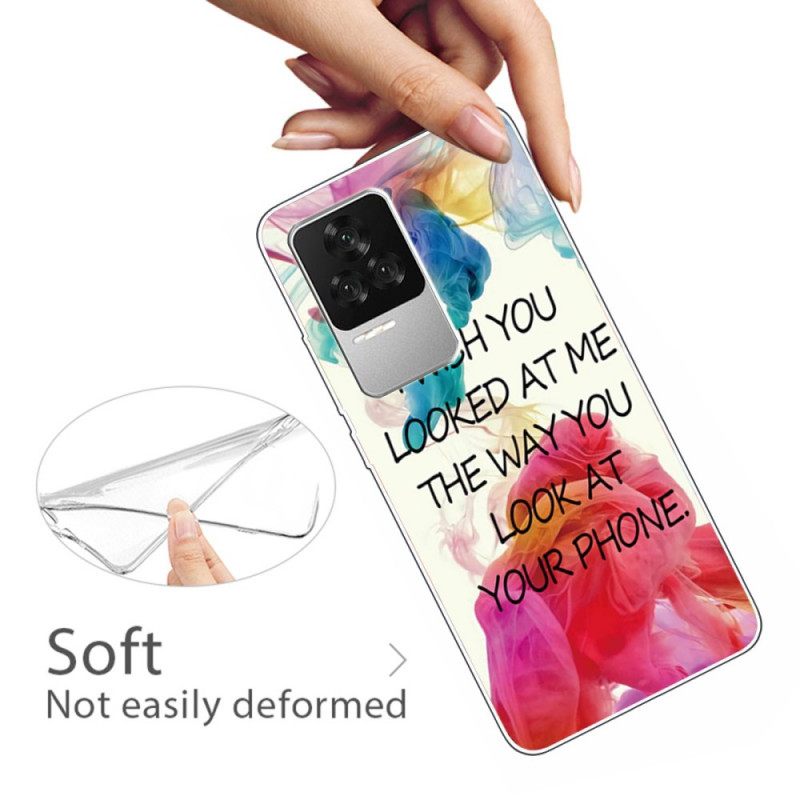 Kuori Poco F4 Silicone I Wish
