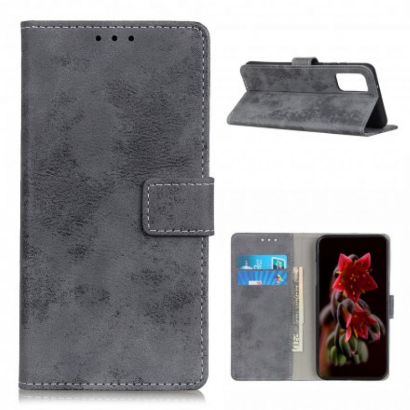 Flip Case OnePlus 9 Pro Faux Leather Vintage