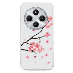 Case Poco C75 Puhelinkuoret Luumunkukat