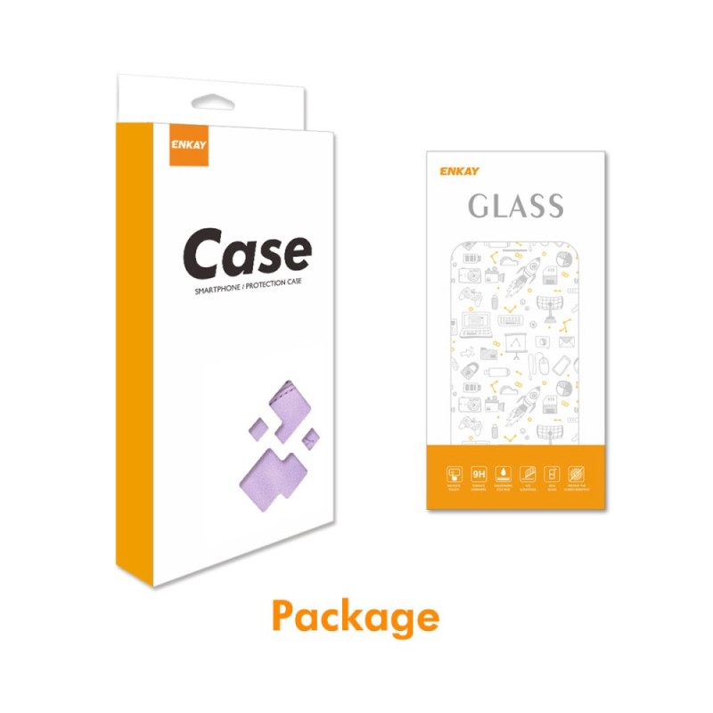 Duo-kotelo Ja Karkaistusta Lasisesta Näytönsuojasta Xiaomi Redmi 14c / Poco C75