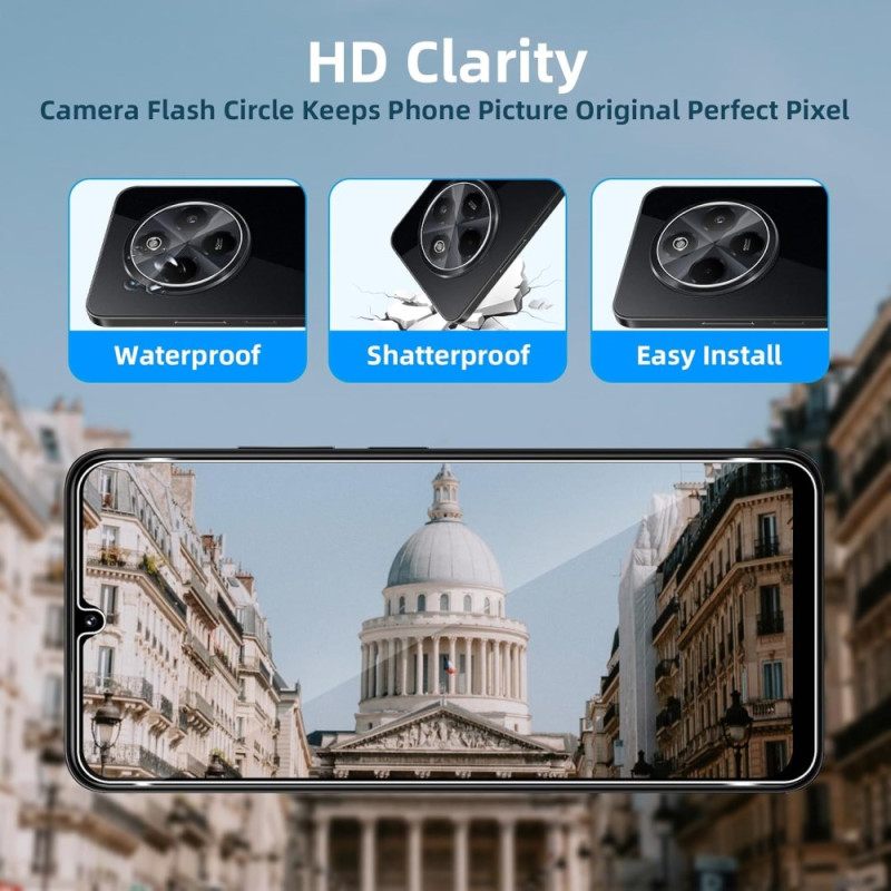 Kaksinkertainen Karkaistu Lasinen Näytön Ja Kameran Suoja Xiaomi Redmi 14c / Poco C75
