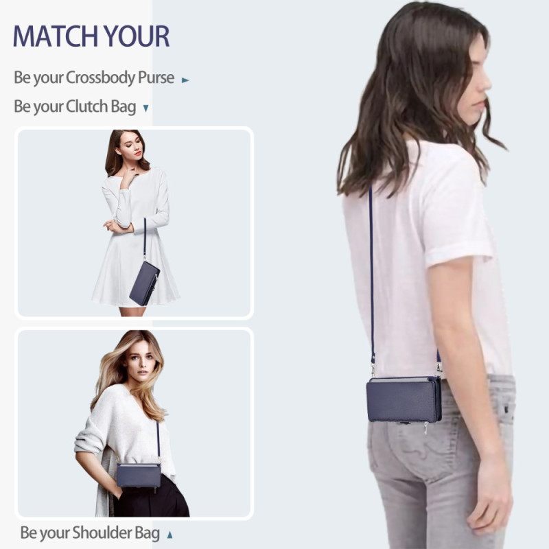 Kotelot Poco C75 Kolikkokukkaro Hihnalla Ja Olkahihnalla