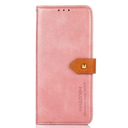 Kotelot Poco C75 Kultainen Nappi Khazneh Suojakuori