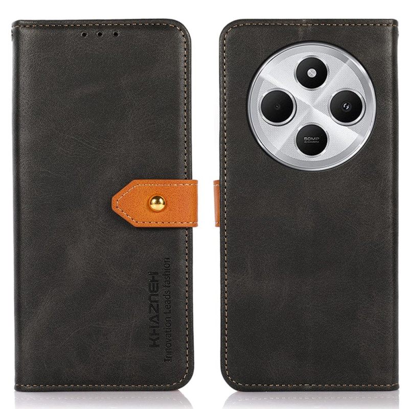 Kotelot Poco C75 Kultainen Nappi Khazneh Suojakuori