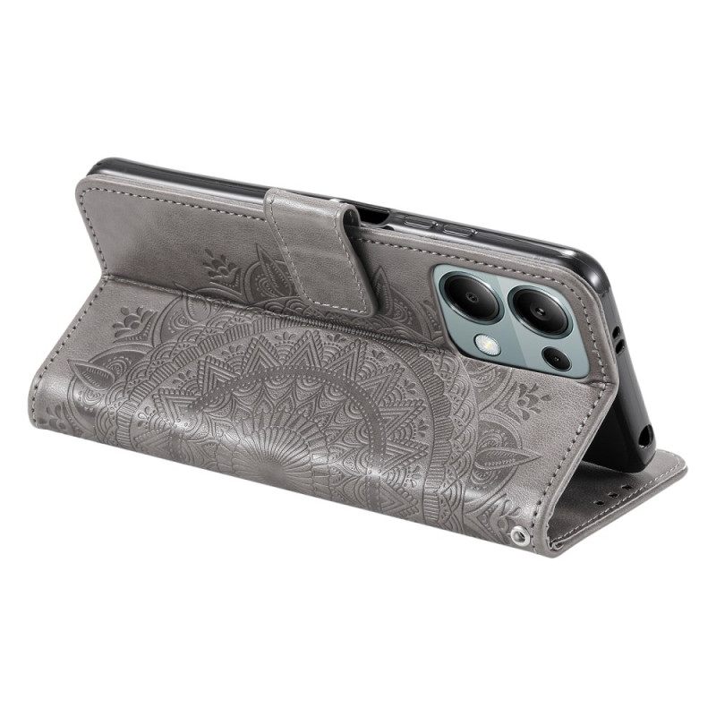 Kotelot Poco C75 Mandala-aurinko Suojakuori