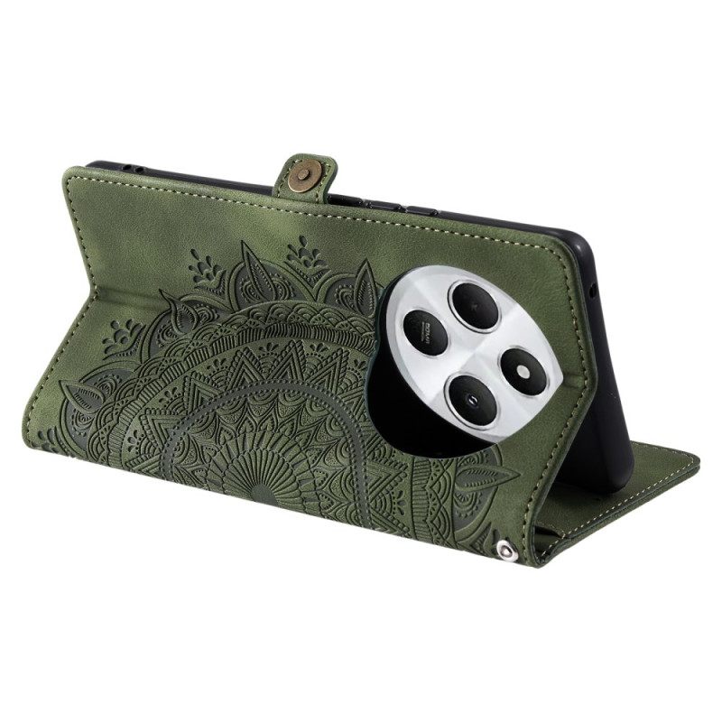 Kotelot Poco C75 Puhelinkuoret Mandala-lompakko