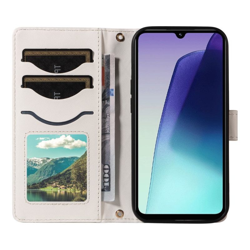 Kotelot Poco C75 Tikattu Olkahihnalla Ja Rannekkeella