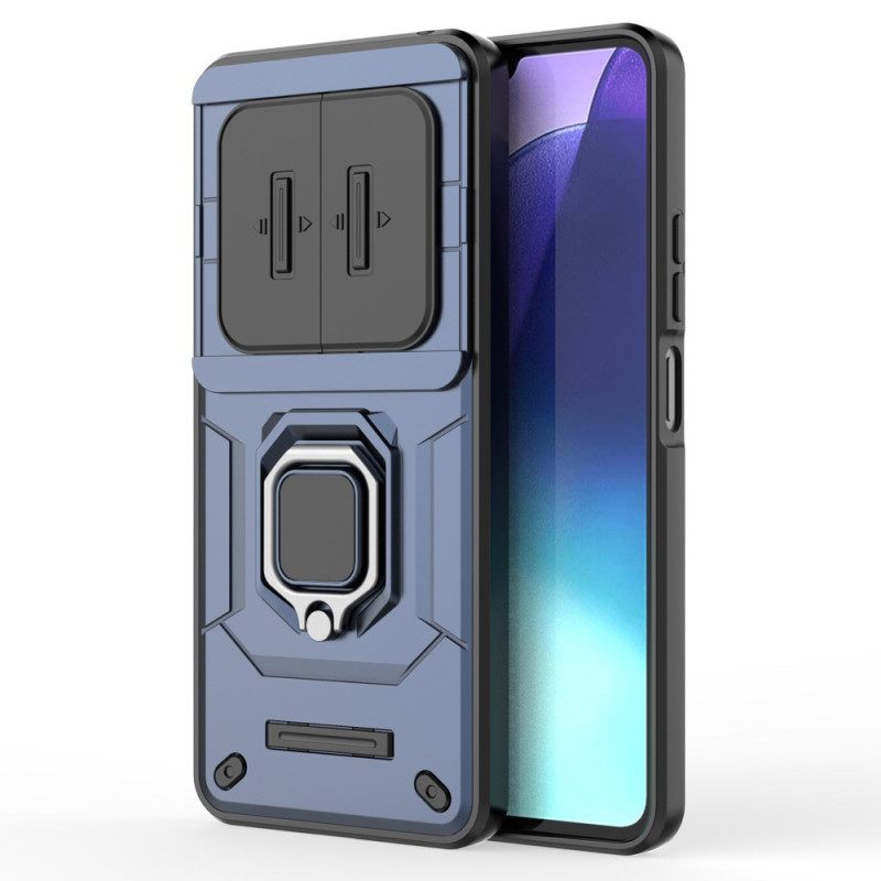 Kuori Poco C75 Kestävä Rengaskotelo Liukuvalla Linssinsuojalla