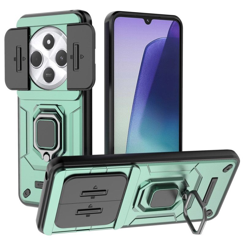 Kuori Poco C75 Kestävä Rengaskotelo Liukuvalla Linssinsuojalla