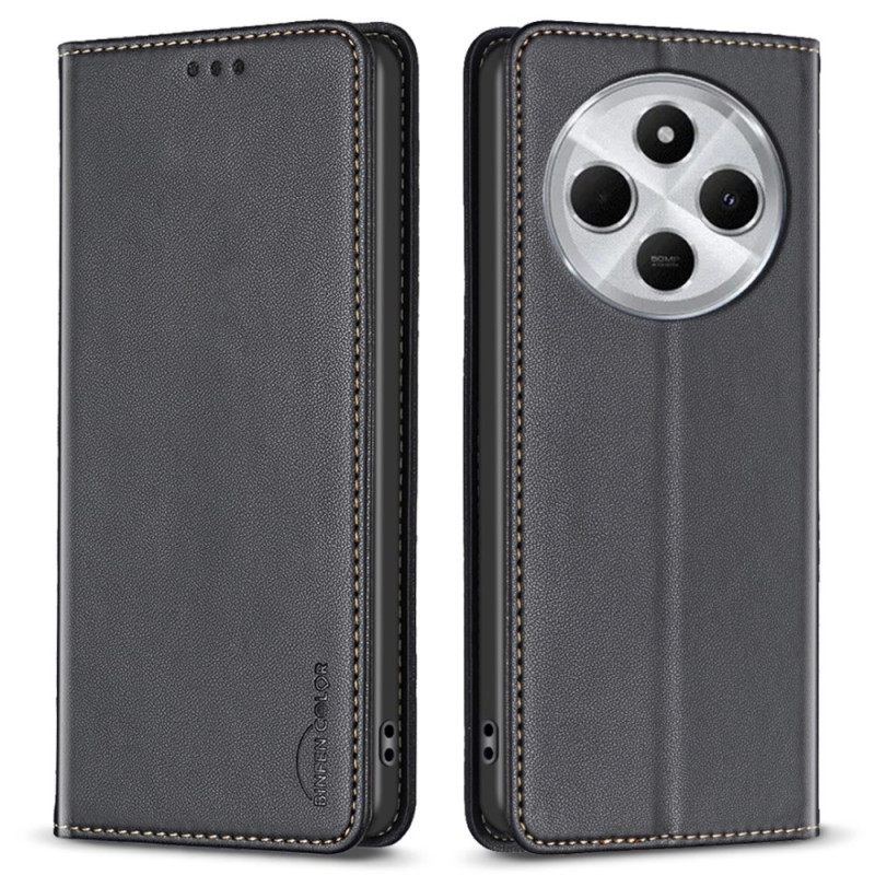 Nahkakotelo Poco C75 Binfen Color Suojakuori