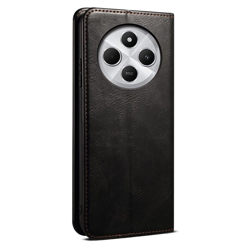 Nahkakotelo Poco C75 Keinonahkavaha