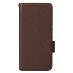 Nahkakotelo Poco C75 Litsikuvio Ja Hihna