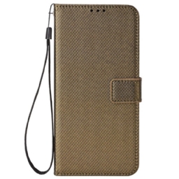 Nahkakotelo Poco C75 Pisteet Hihnalla