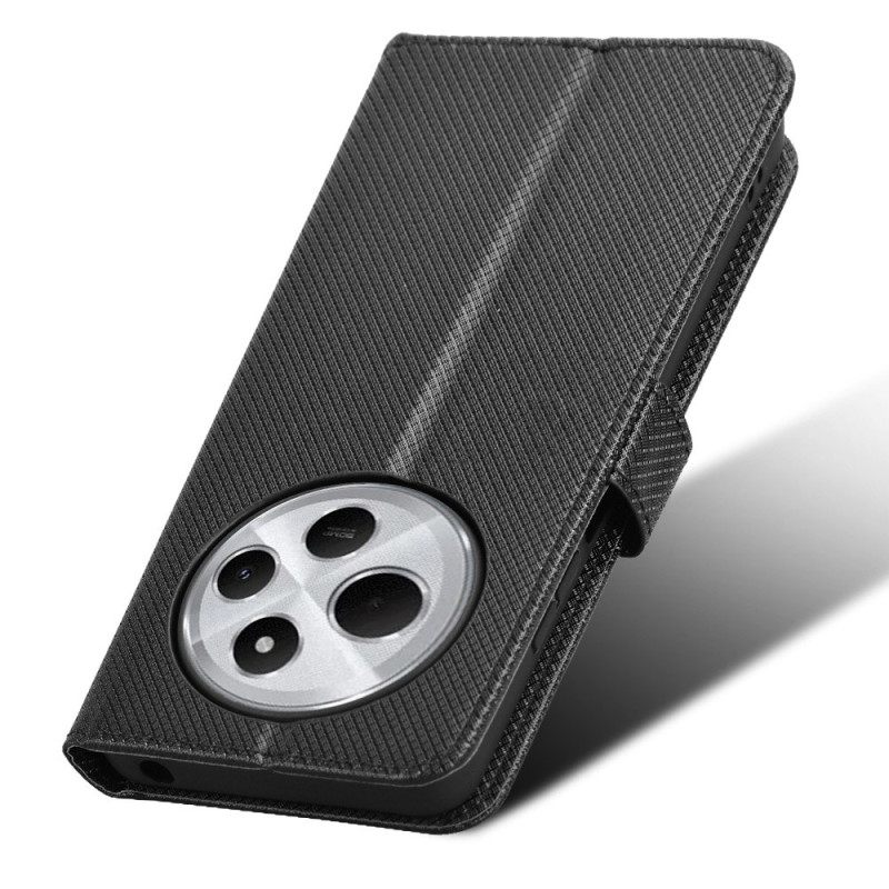 Nahkakotelo Poco C75 Pisteet Hihnalla