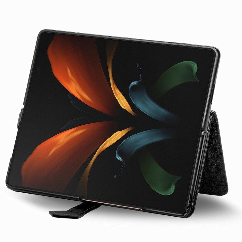 Kotelot Samsung Galaxy Z Fold 4 Suojaketju Kuori Medieval Strappy Mandala