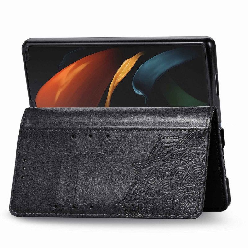 Kotelot Samsung Galaxy Z Fold 4 Suojaketju Kuori Medieval Strappy Mandala