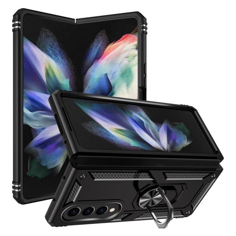 Kuori Samsung Galaxy Z Fold 4 Military Grade Sormuksella