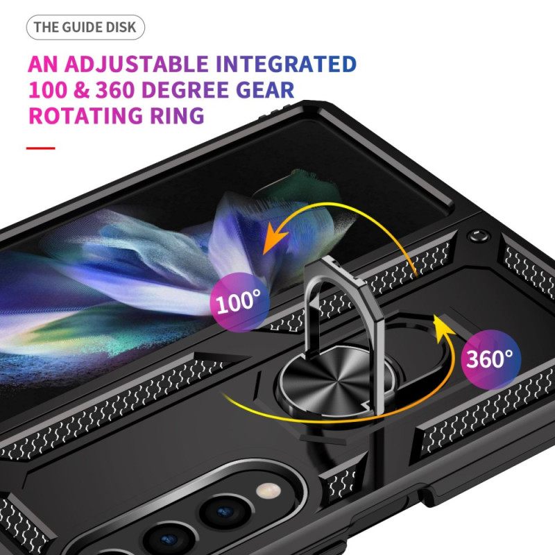 Kuori Samsung Galaxy Z Fold 4 Military Grade Sormuksella