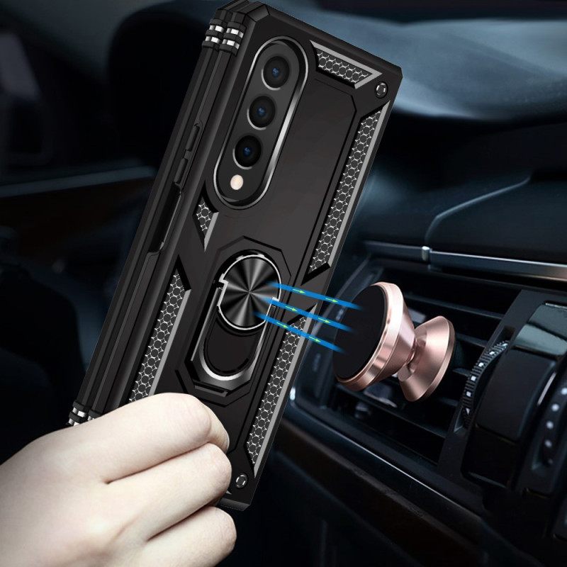 Kuori Samsung Galaxy Z Fold 4 Military Grade Sormuksella