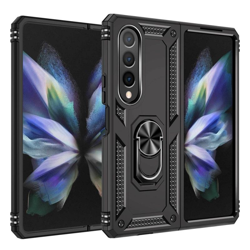 Kuori Samsung Galaxy Z Fold 4 Military Grade Sormuksella