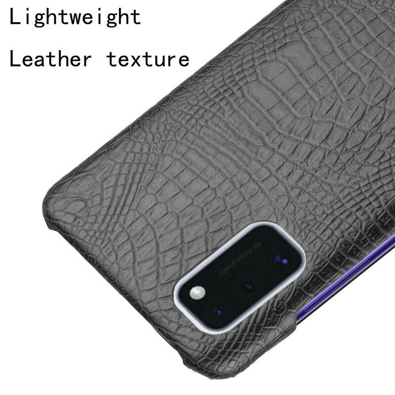 Case Samsung Galaxy A41 Crocodile Skin Effect