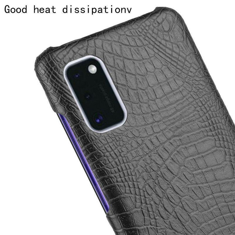 Case Samsung Galaxy A41 Crocodile Skin Effect